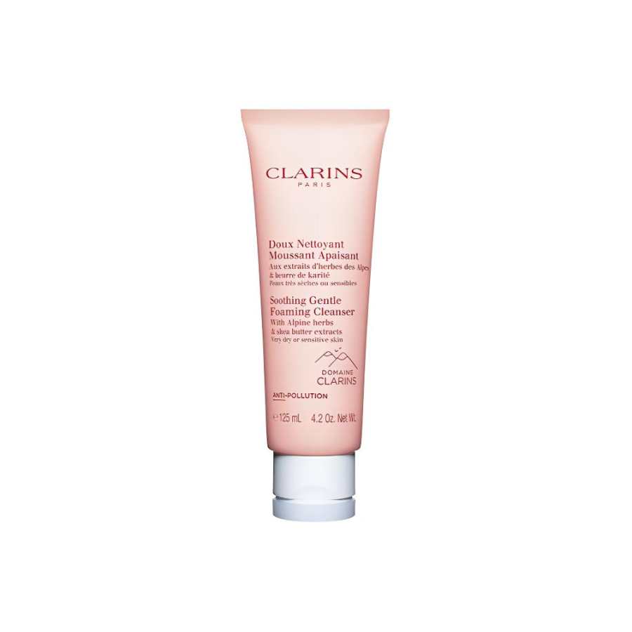 CLARINS Soothing Foam Cleansers Soothing Moisturizing And Nourishing Refreshing Cleaning Makeup Removal