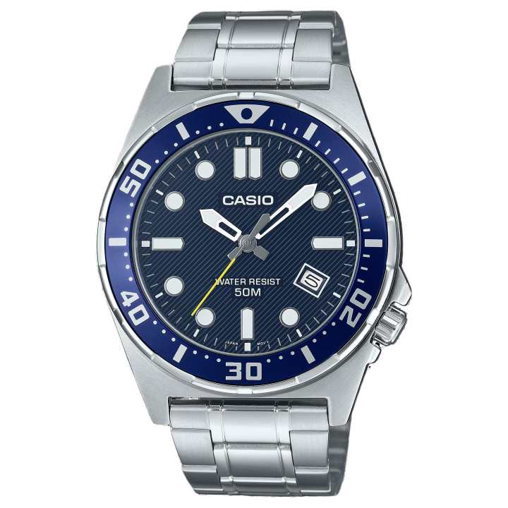 CASIO CASIO Men Standard Series Blue Watch MTD-135D-2AV