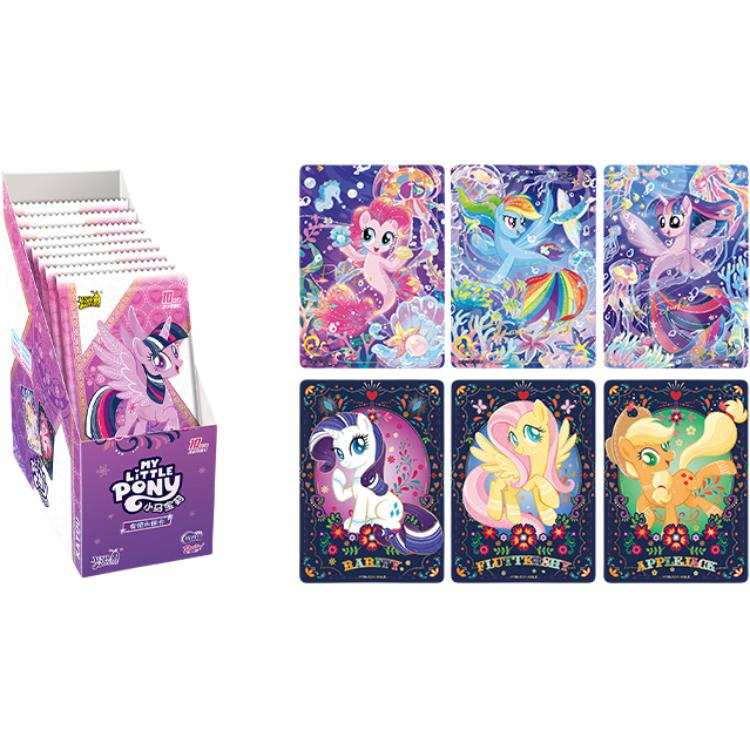 KAYOU Twilight Sparkle Paulie The Pony Huiyue Pack 6 Bullets IP / Anime Cards 18 Packs/box