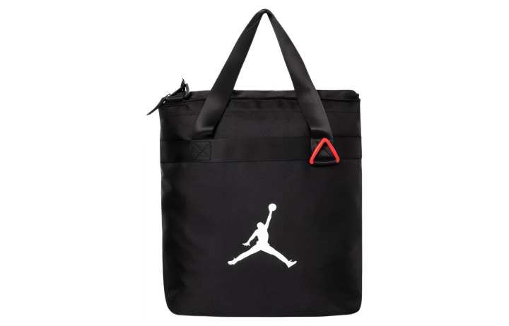 Jordan Jordan Polyester One Shoulder Crossbody Handbag Large Men's Jet Black