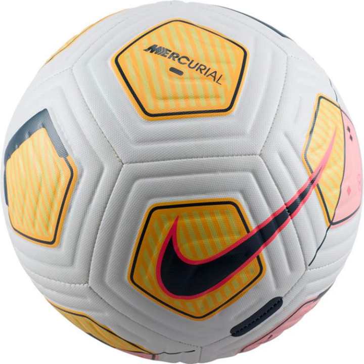 Nike Nike Size 4 Ball Size 5 Ball Soccer Ball Rubber Unisex White Orange