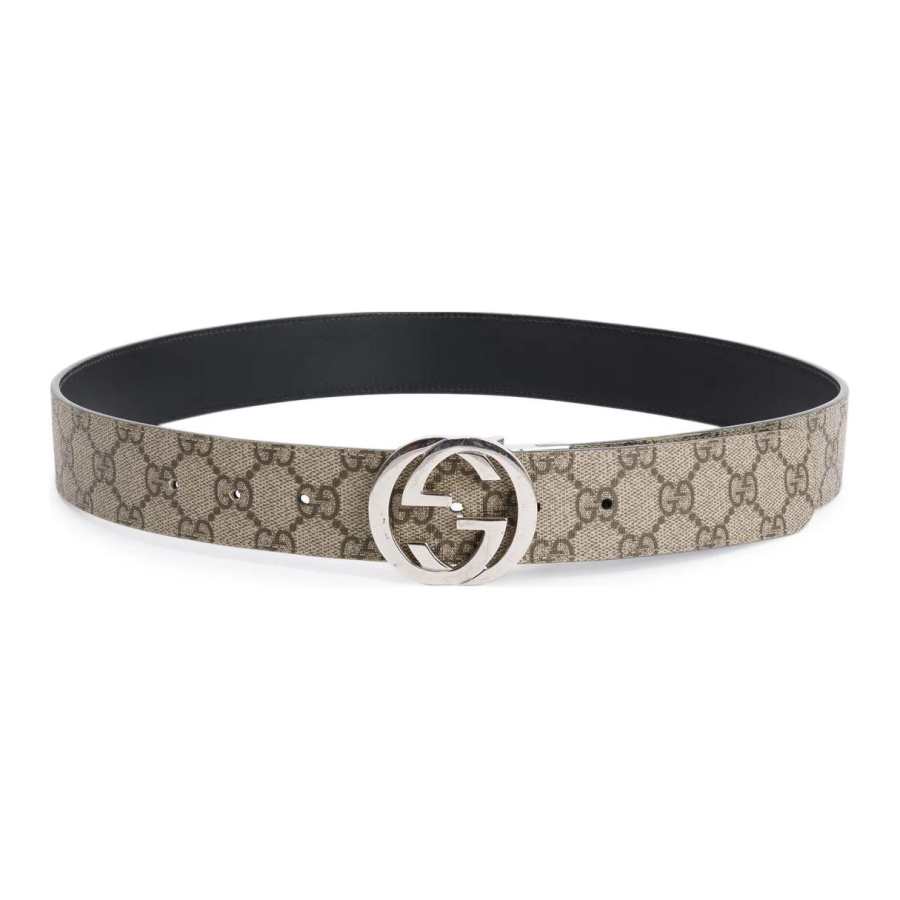 GUCCI Gucci Gg Supreme Reversible Belt