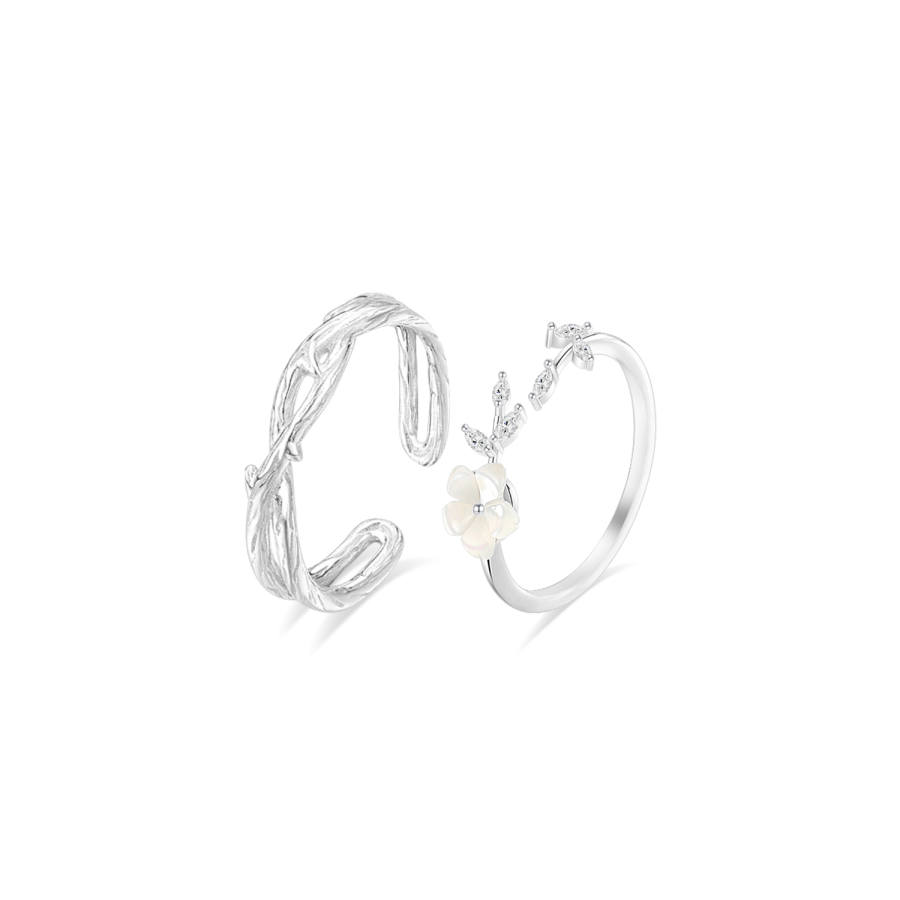 Cuz Strange Intention Alloy Rings Unisex