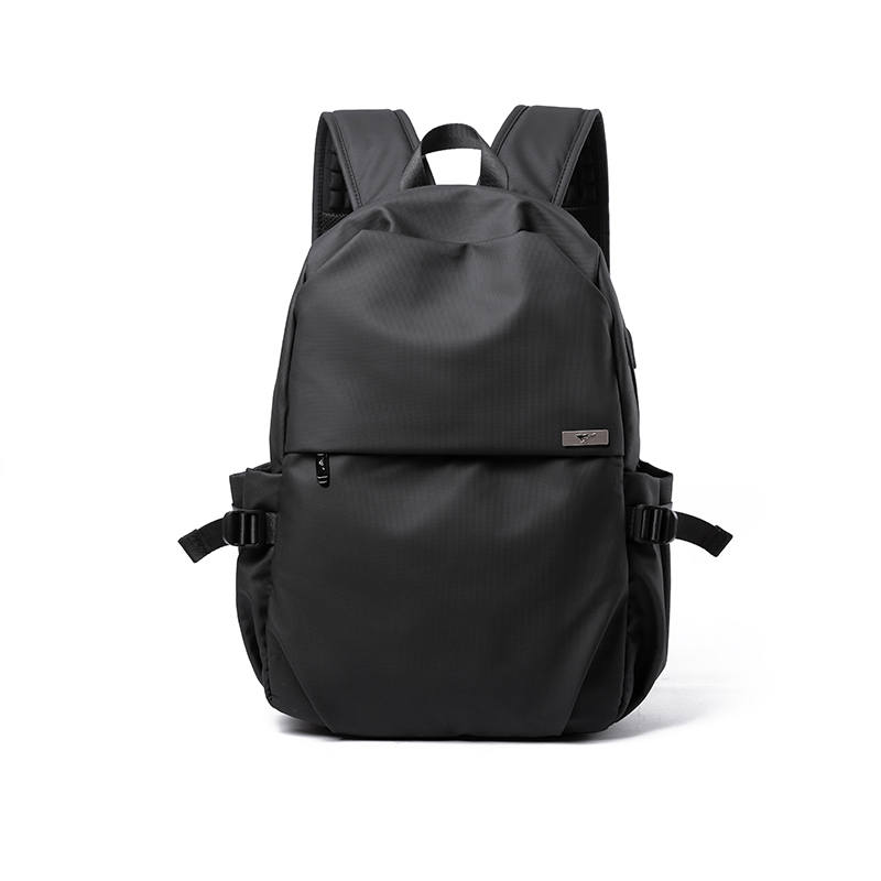 SEPTWOLVES SEPTWOLVES Fabric QPL University Student High School Backpack Laptop Bag Backpack Regular Unisex Black