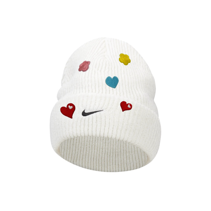 Nike Nike Cotton, Polyester Beanies Unisex White