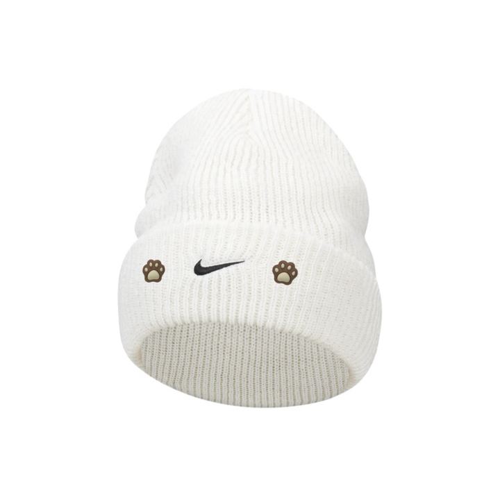 Nike Nike Cotton, Polyester Beanies Unisex White