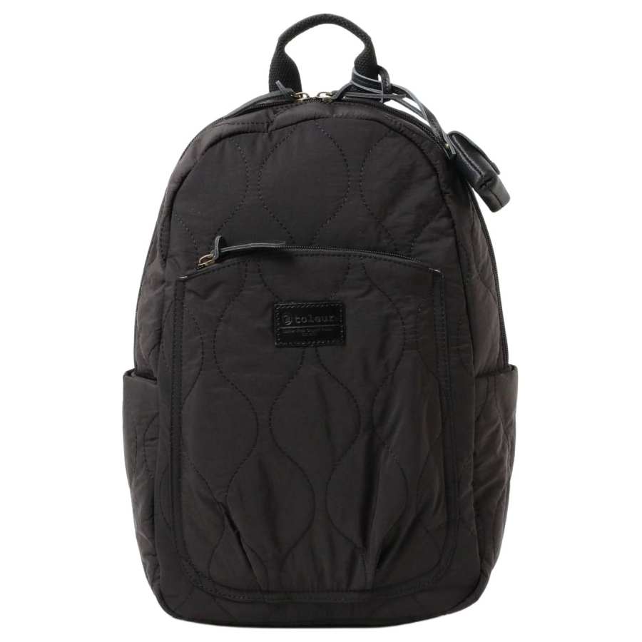 Beams Nylon Backpack Women's Black