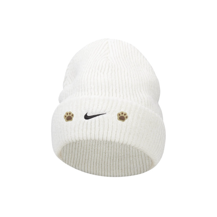Nike Nike Cotton, Polyester Beanies Unisex White
