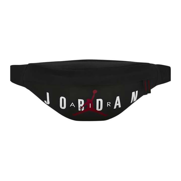 Jordan Jordan Polyester Crossbody Bag, Sling Bag, Fanny Pack Regular Unisex Black