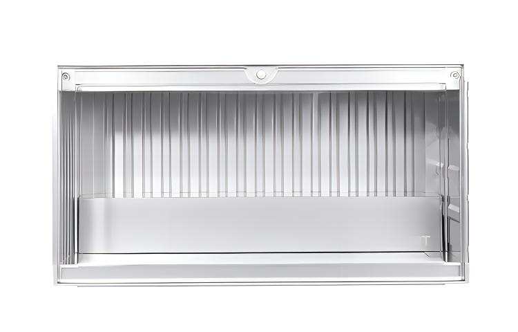 POP MART POP MART Container, Luminous Figure, Display Case, Vacuum Plated Silver Exquisite Silver Trend Based Products 19cm