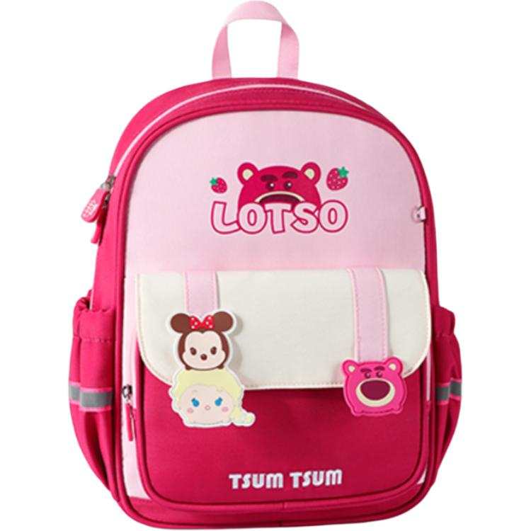 Disney Polyester Kids Bag Regular Kids' Rose Red/Light Blue/Dark Blue