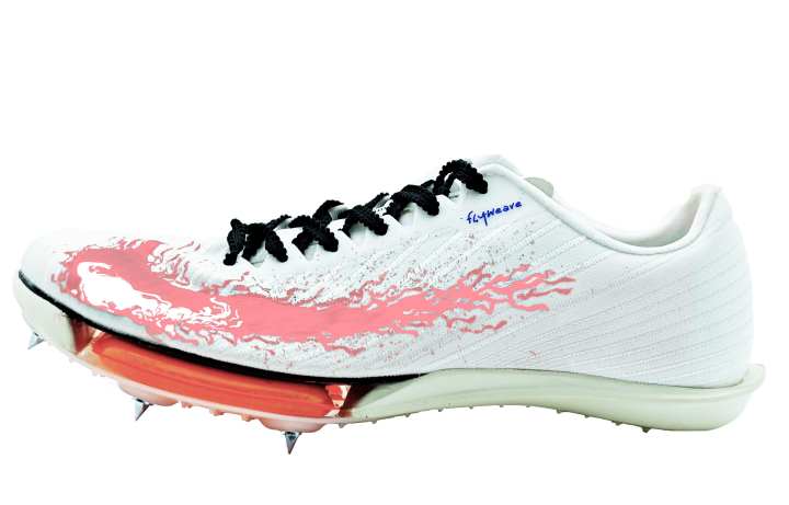 Nike Nike Slip Resistant Abrasion Resistant Low top Training Running Shoes Unisex White Red