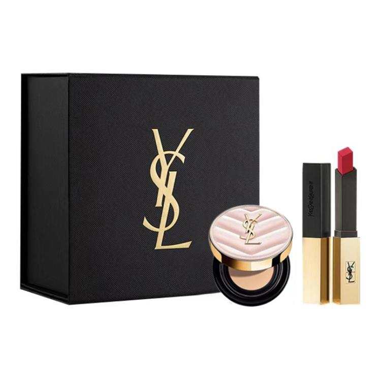 SAINT LAURENT Lipstick Air Cushion Makeup Sets Easy to Blend Long Lasting Complexion