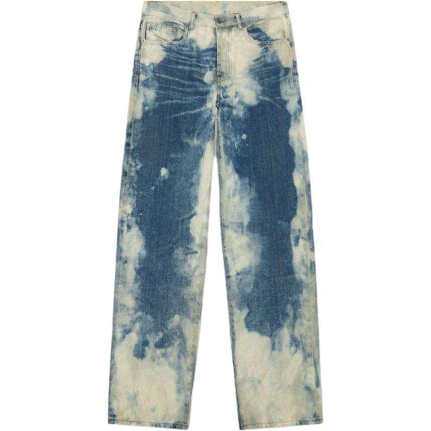 DIESEL Jeans Men's Blue Moderate Straight Fit Pants