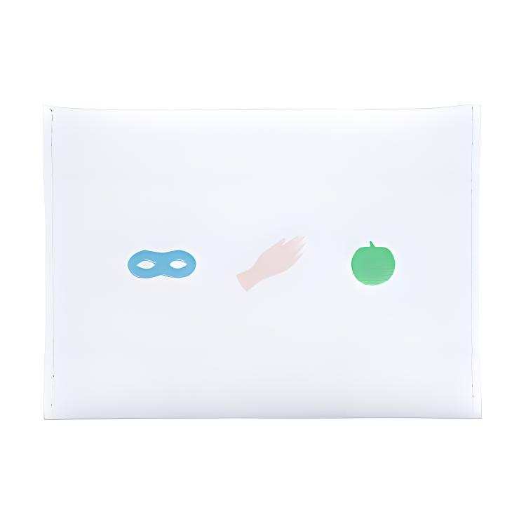Delvaux Delvau Magritte Chain Smooth Box Calfskin One Shoulder Crossbody Card Holder Card Holder Small Unisex White