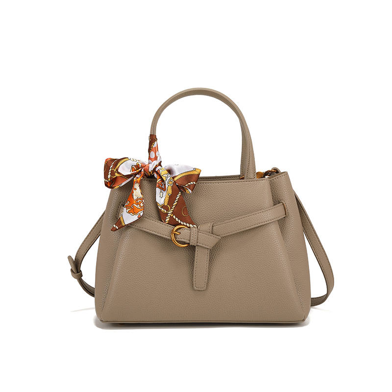 PAYOT Synthetic Leather One Shoulder Handbag Regular Women's Elephant Gray