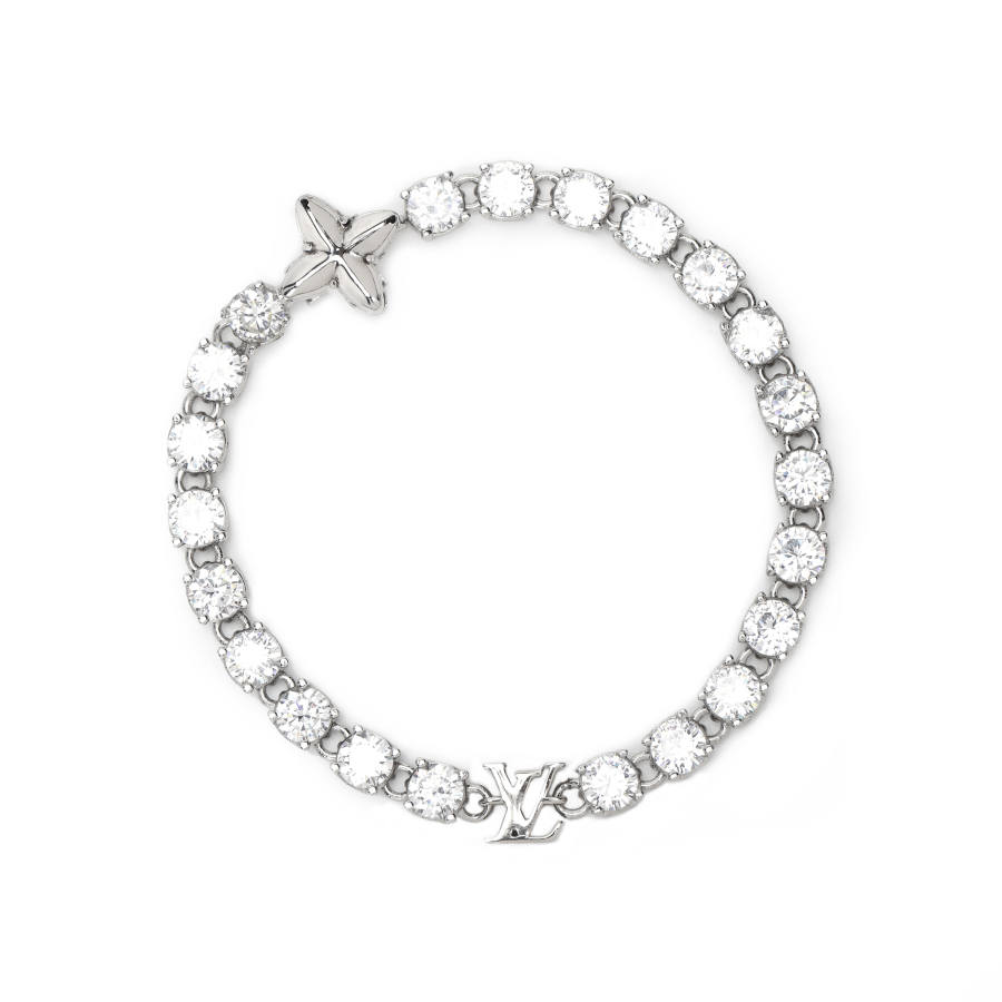 LOUIS VUITTON LOUIS VUITTON Metal Bracelets Men's Silver