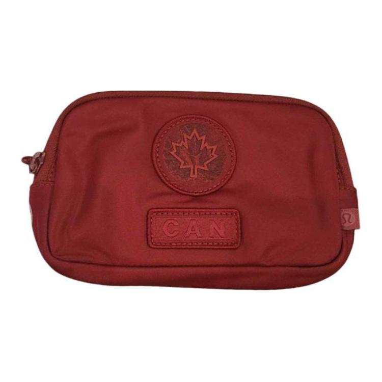 Lululemon Fanny Packs Dark Sports Red & Light Ivory & Asphalt Gray