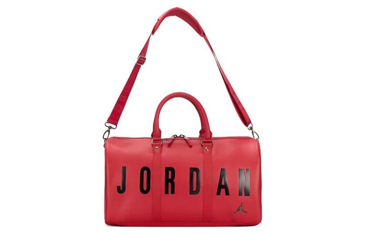 Jordan Jordan Polyester One Shoulder Travel Bag Unisex Red
