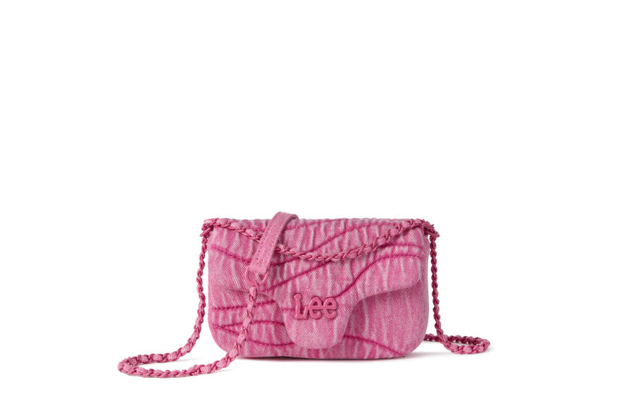 Lee Denim Crossbody Bags Regular Women's Rose Red