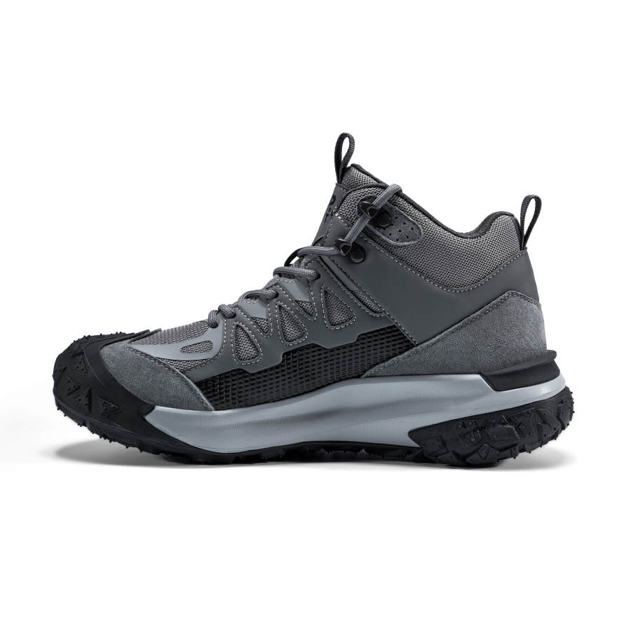 JEEP SPIRIT Abrasion Resistant, Impact Resistant High top Outdoor Shoes Men's Climbing Gray