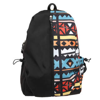 LEXI Nylon Fabric Backpack Unisex Multicolor