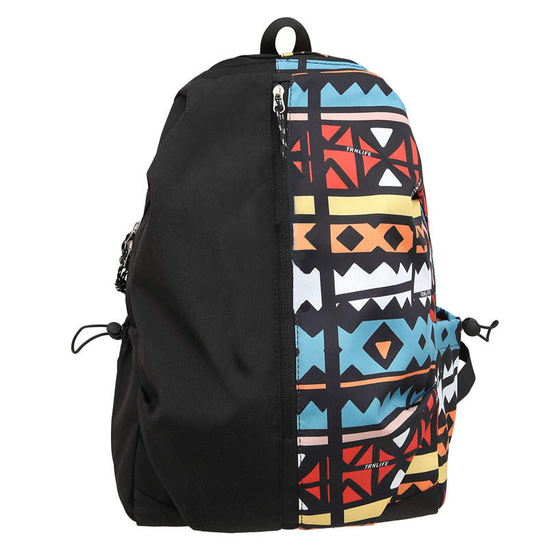 LEXI Nylon Fabric Backpack Unisex Multicolor