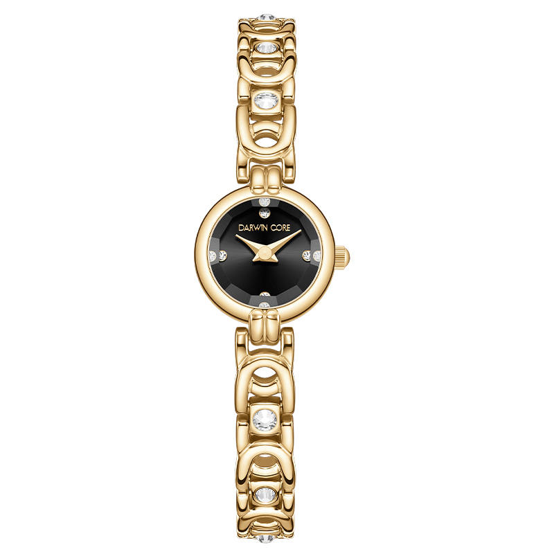 Darwin Core Darwin Core Quartz Movement Watch Women's Watch Black Dial