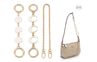 GUYI Alloy, Metal Bag Straps Women's Gold tone