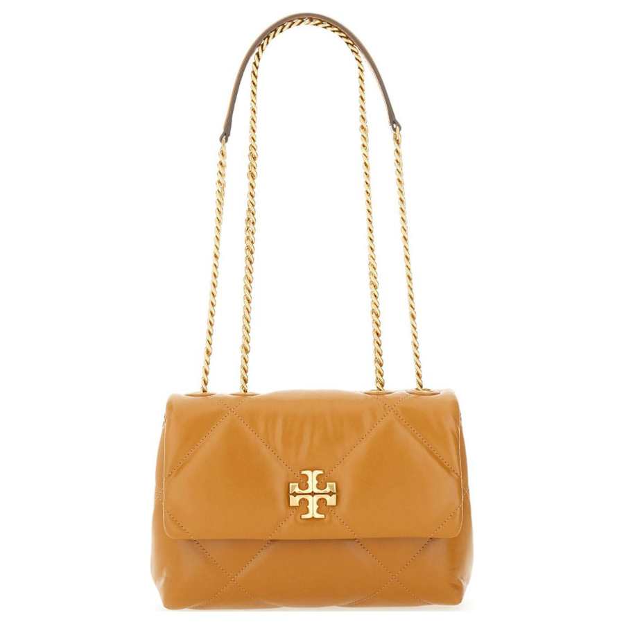 TORY BURCH Kira Nappa Leather Crossbody Bag, Shoulder Bag Women's Tan