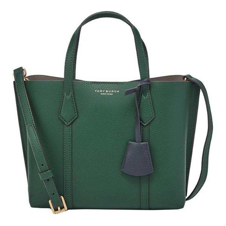 TORY BURCH Perry Cow Leather Crossbody One Shoulder Handbag Small Women's Jasper