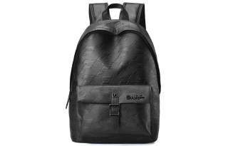 ONRF PVC Laptop Backpacks Unisex Black