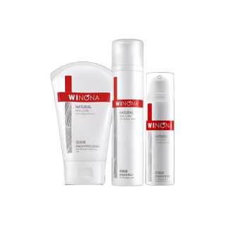 Winona Correcting Red Skincare Sets Hydrating Repairing Hydrating Cleanser 80g+Toner 120ml+Cream 50g