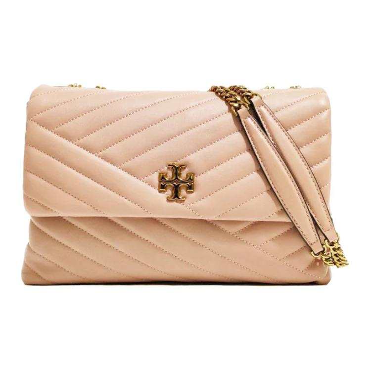 TORY BURCH Kira Sheepskin Small Square Bag, Shoulder Bag, Crossbody Bag Women's Inulin Color
