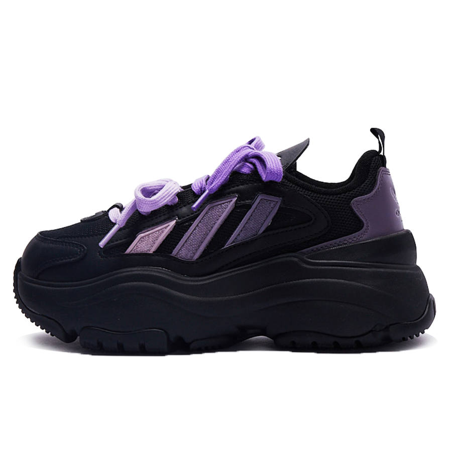 Adidas Originals OZGAIA Bubble Jellyfish, Grape Black Forest Slip Resistant Slip Resistant Low top Casual Shoes Women's