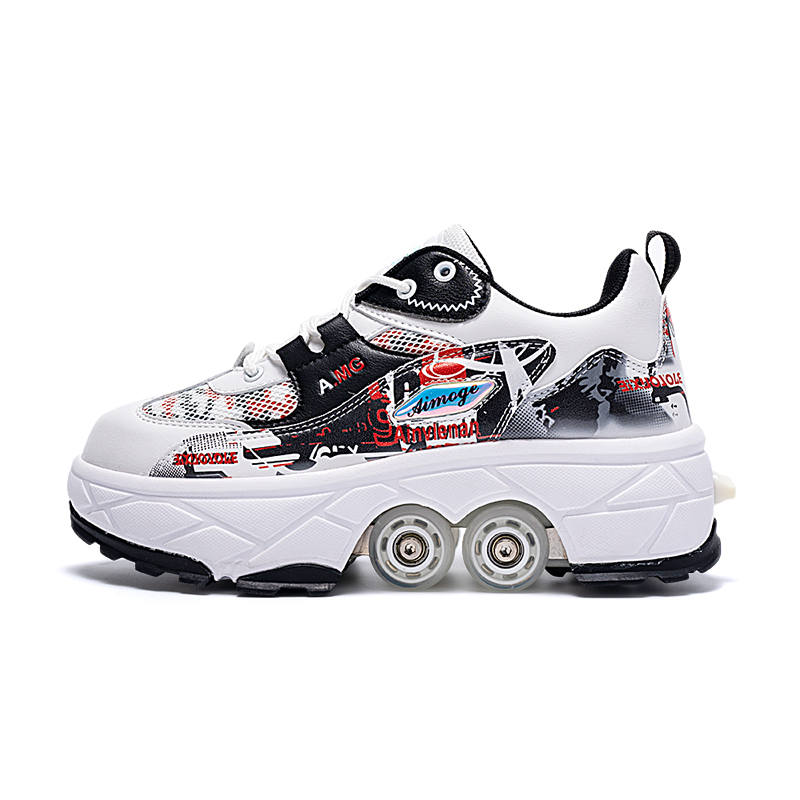 OFF-WIERAH OFF WIERAH Height Increasing Abrasion Resistant Low top Casual Shoes Unisex