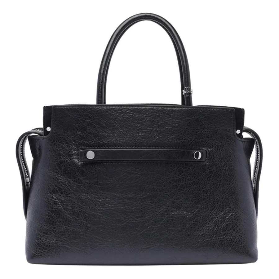 TORY BURCH Mercer Leather Shoulder Bag, Crossbody Bag, Handbag Medium Women's Black