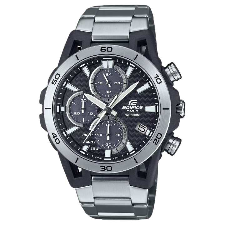 CASIO CASIO EDIFICE Collection 100M Waterproof Solar Quartz Movement Stainless Steel Strap Watch
