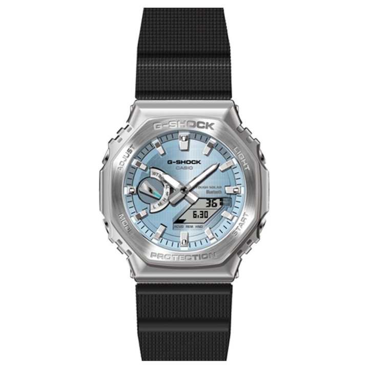 CASIO CASIO Unisex Liquid Crystal/Analog Dual Display Series Blue Watch GBM-2100A-1A2