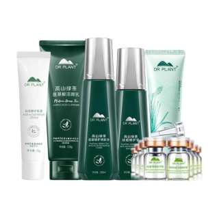 Dr.Plant High Mountain Green Tea Acne Fighting Repairing Acne Prone Skin Improving Closed Pimples Skincare Sets