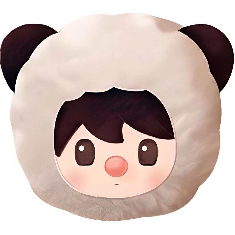 POP MART Animal Pretend Play Little Sweet Bean Cute Companion Soothing Gray Trend Based Products 30cm