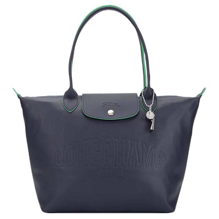 LONGCHAMP Le Pliage Xtra Snap And Zip Closure Cow Leather Tote Bag, Shopping Bag, Shoulder Bag, Handbag Women's
