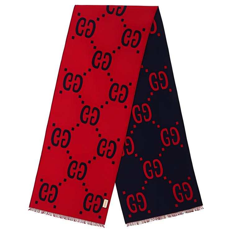 GUCCI GUCCI Gg Jacquard Scarf
