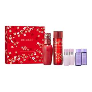DECORTE Floral Brocade Edition Butter Perilla Leaves Skincare Sets Refeshing And Oil Control Hydrating Moisturizing