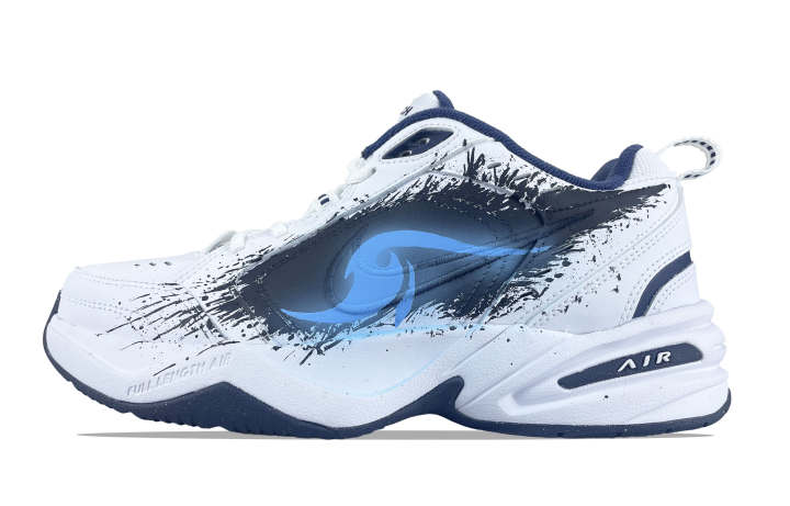 Nike Nike Air Monarch 4 Abrasion Resistant Height Increasing Low top Chunky Sneakers Unisex White