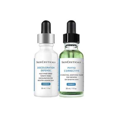 SKINCEUTICALS Soothing Skin Care Set Color Correction+Dark Spot Lightening Brightening Serum