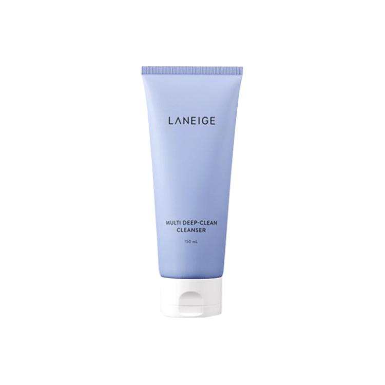 LANEIGE Multi Action Purifying Cleanser Foam Facial Cleansing Milk Hydrating Cleaning Makeup Removal