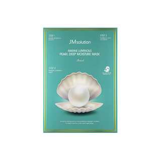JMsolution Pearl Trilogy Facial Masks Soothing Hydrating Various Skin Types 10 Pcs/Box * 3 * 4 * 5