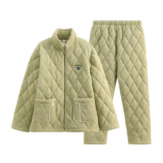 FENTENG Pajama Set Women's Pea Green