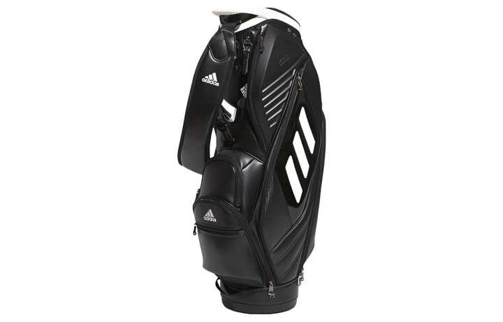 Adidas Adidas Polyurethane, Artificial Leather Golf Bag Backpack Regular Men's Black